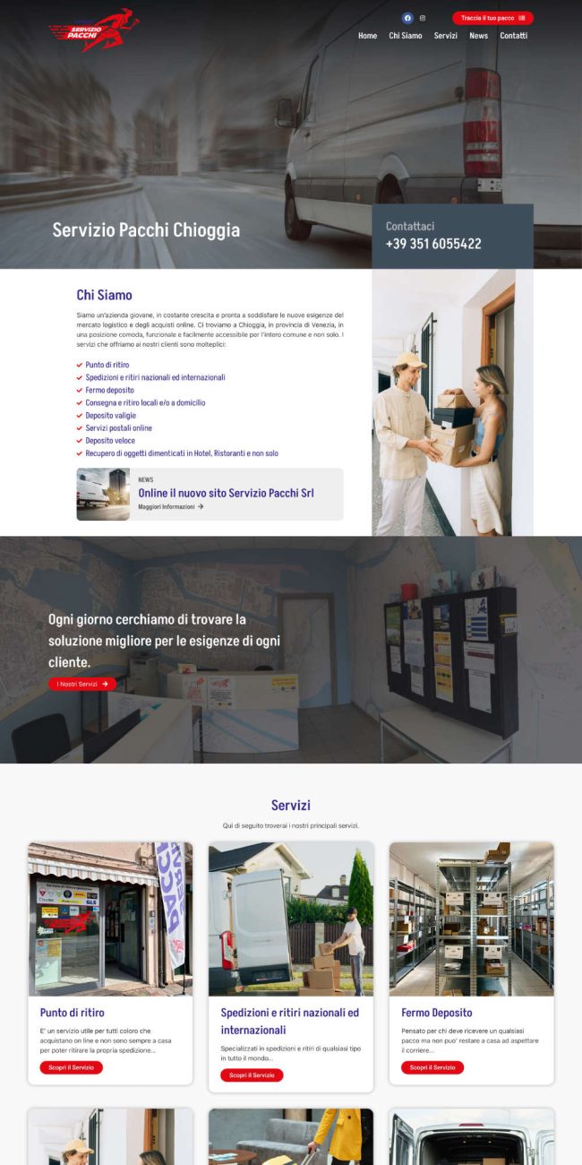 Realizzazione siti internet Chioggia Venezia